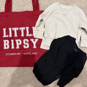 Little Bipsy Sweatshirt and Onesie Bundle